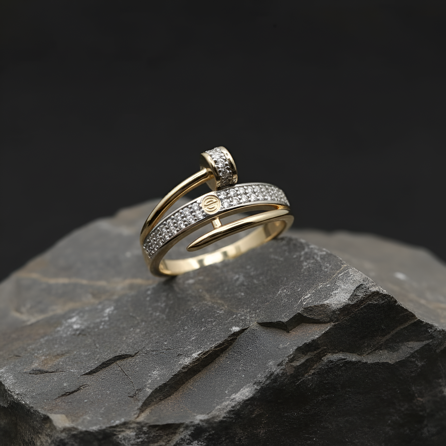 Bliss Curve Adjustable Ring