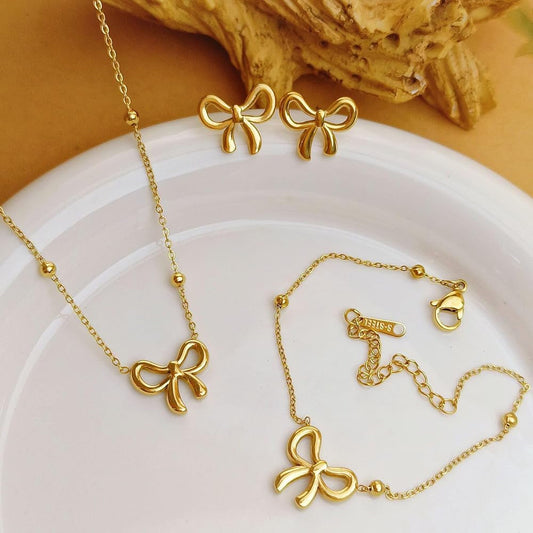 Premium Quality Bow Stainless Steel Set