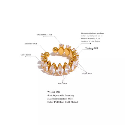 Anastasia Adjustable Ring
