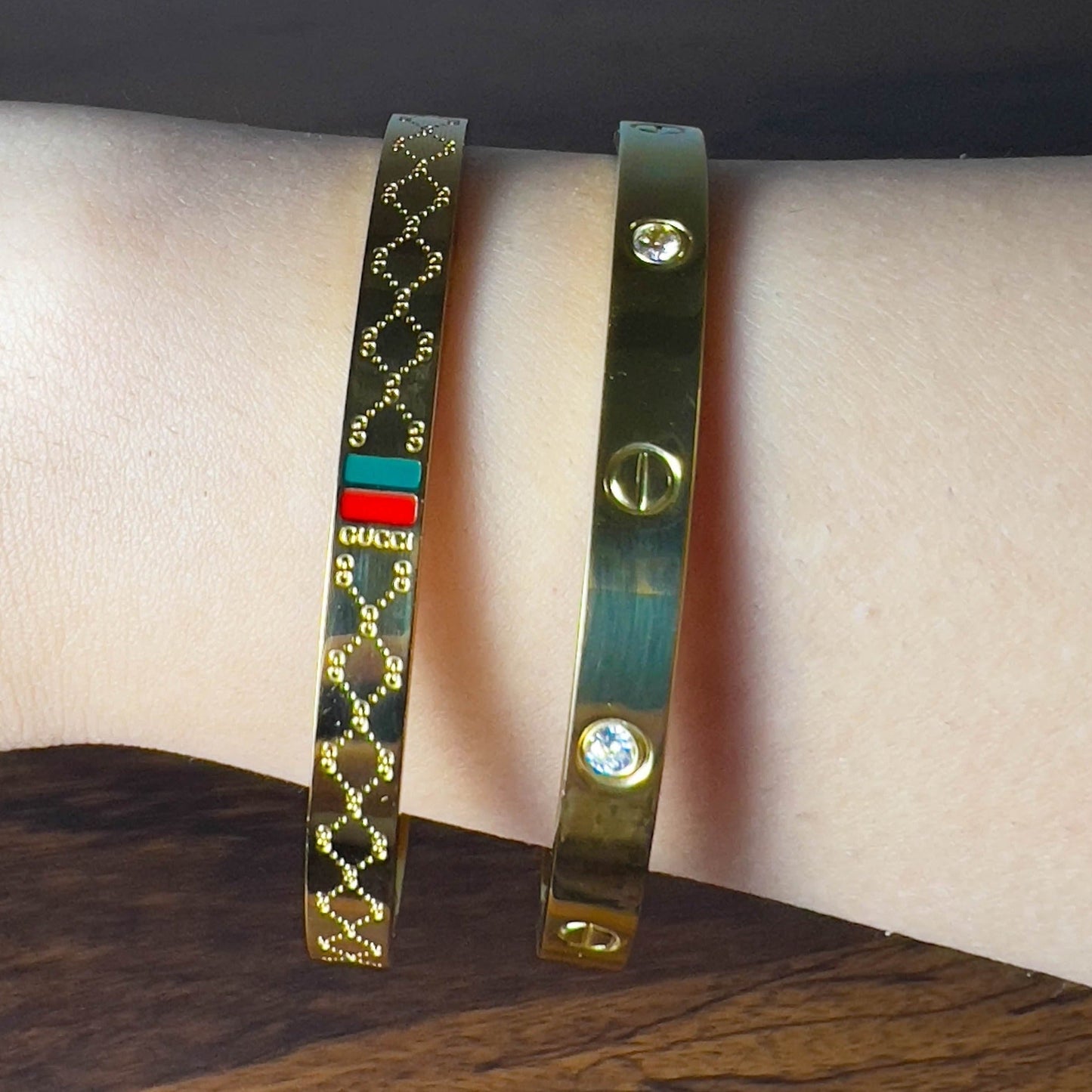 Deal Set 2 Premium Stainless Steel Bangles