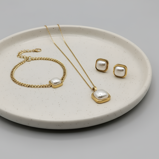 White Pearl Premium Set | Stainless Steel