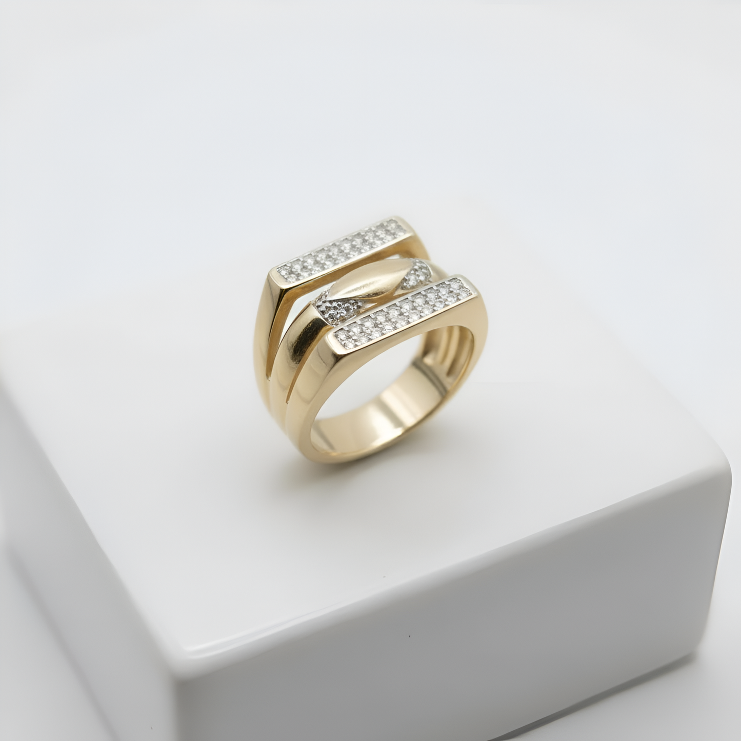 Imperial Spark Adjustable Ring