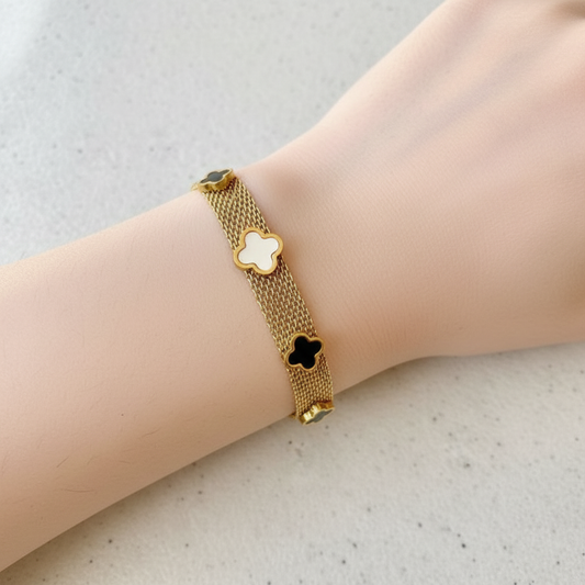 MULTI CLOVER KEIRA BRACELET