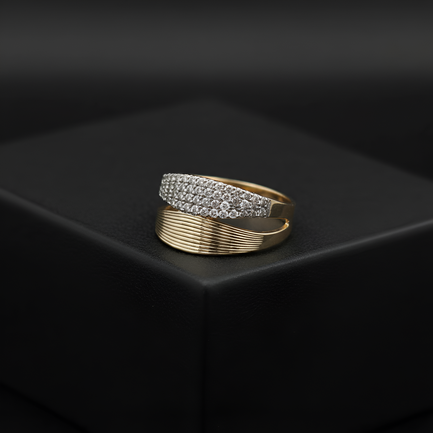 Auric Dome Adjustable Ring