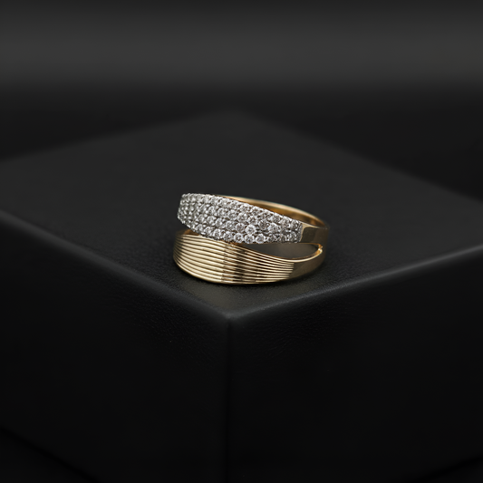 Auric Dome Adjustable Ring