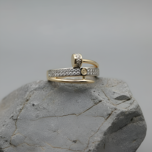 Bliss Curve Adjustable Ring