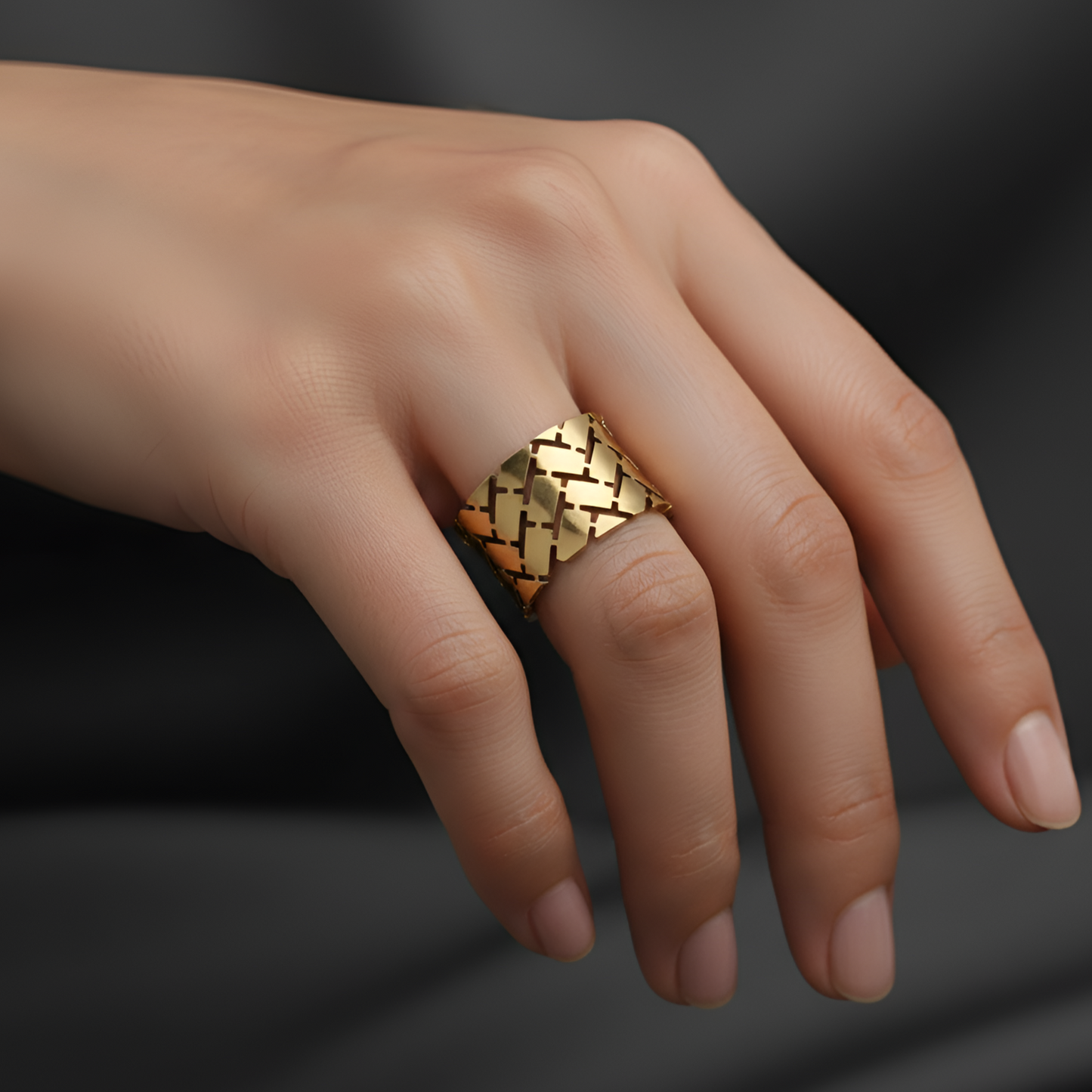 Crosslink Grid Ring - Adjustable