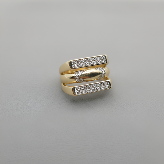 Imperial Spark Adjustable Ring