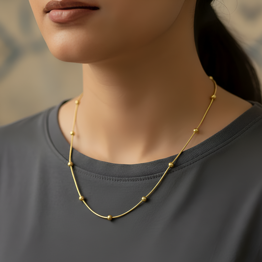 Beaded Chain Necklace