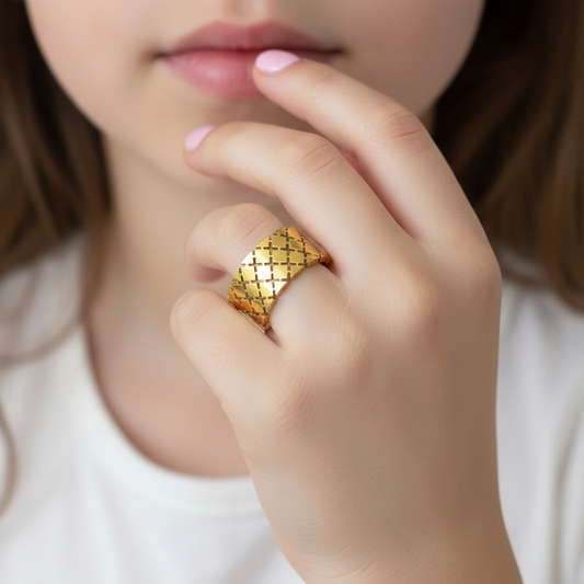 Sparkle Adjustable Ring
