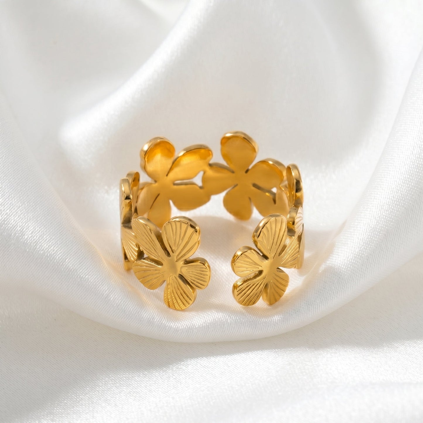 Blossom Wreath Ring - Adjustable