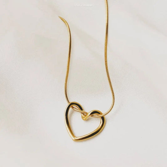 Golden Heart Necklace