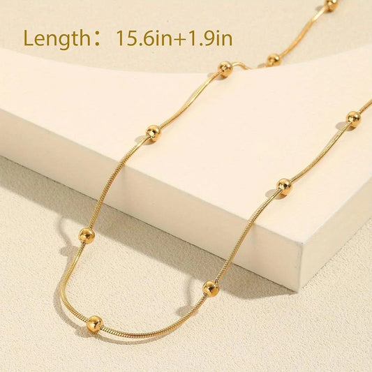 Beaded Chain Necklace