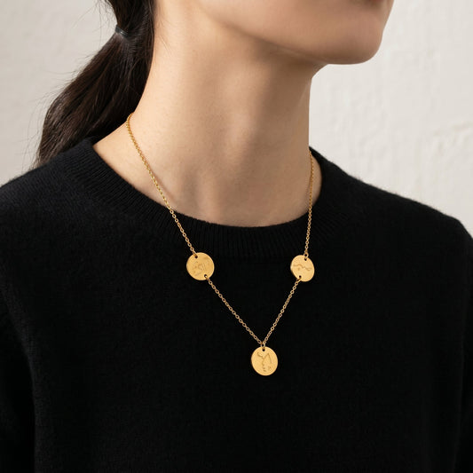صبر,شکر،توکل Necklace
